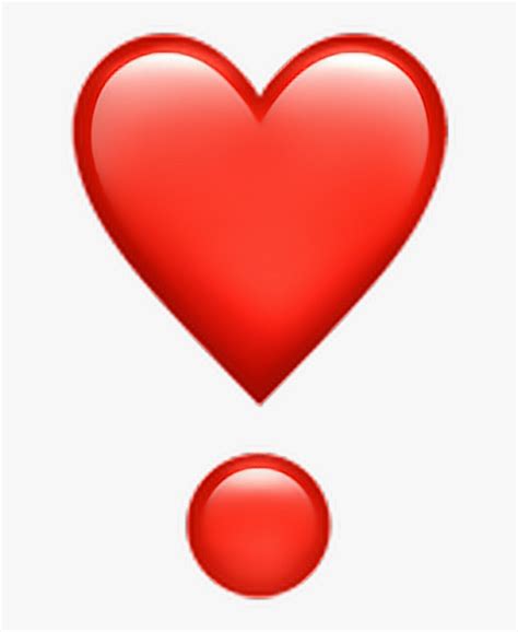 Heart Exclamation Point Emoji, HD Png Download , Transparent Png Image ...