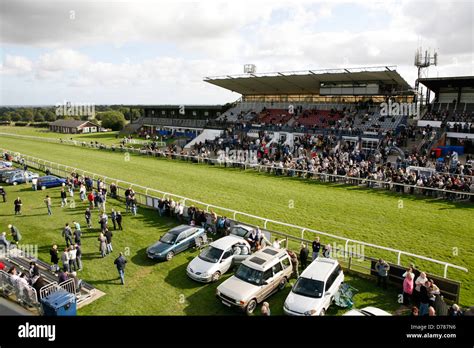 Beverley Racecourse - horse race meeting , East Yorkshire , UK Stock Photo - Alamy