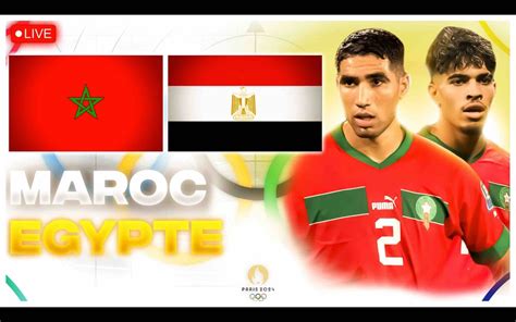 (Direct live) Maroc-Égypte: le match pour la médaille de bronze - LPJM