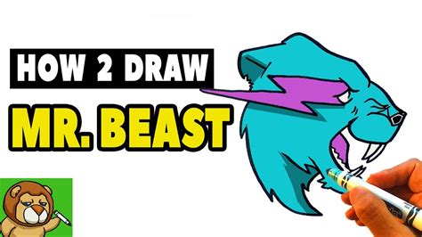 How to Draw Mr. Beast - Easy Pictures to Draw - YouTube