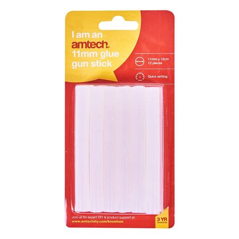 Amtech 12pc (11 X 100mm) Glue Gun Sticks – SaveDirect.com