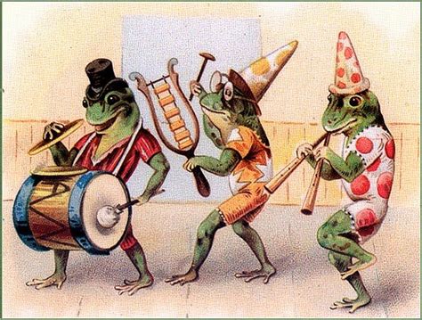 vintage illustration - Pesquisa do Google | Frog illustration, Frog art ...