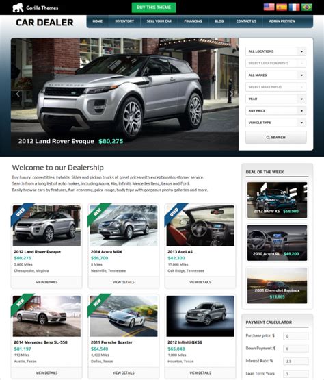 15+ Car Dealer WordPress Themes & Templates | Design Trends - Premium PSD, Vector Downloads