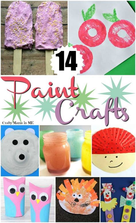 Get Artistic with 14 Paint Crafts for Kids - Crafty Mama in ME!