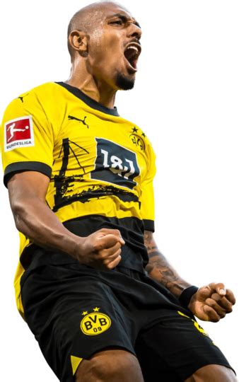 Donyell Malen Borussia Dortmund football render - FootyRenders