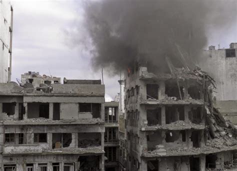 World Affairs: Syria in Ruins - Images of a landscape devastated by war | Landscape, Burning ...