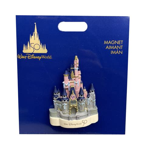 Disney Magnet - 50th Anniversary - Cinderella's Castle