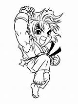 Street Fighter coloring Pages sketch template