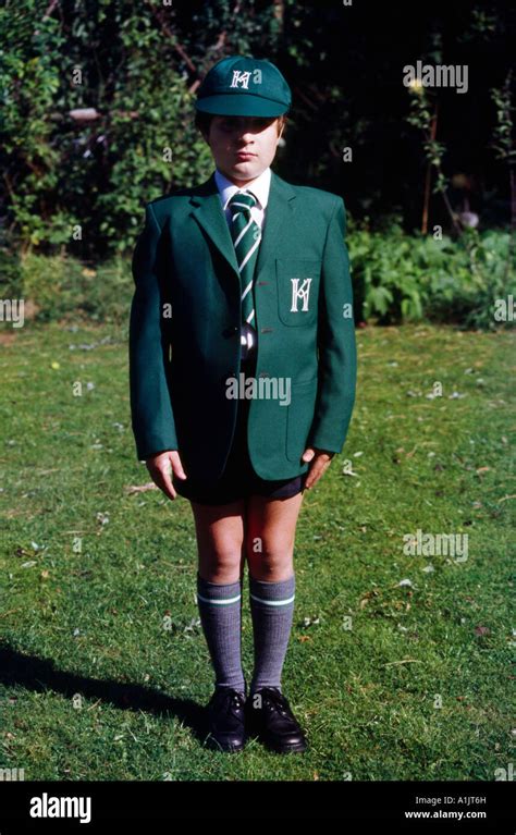 School Uniform Prep School Blazer And Cap Stock Photo - Alamy