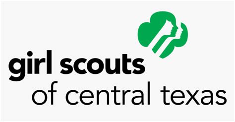 Gsctx Logo Black Medium - Girl Scouts Of Central Texas, HD Png Download ...