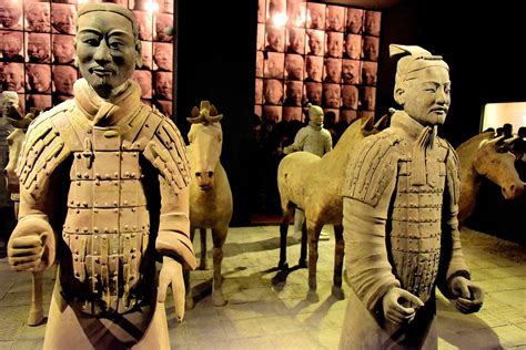 Terracotta Warriors at Shaanxi History Museum in Xi’an, China ...