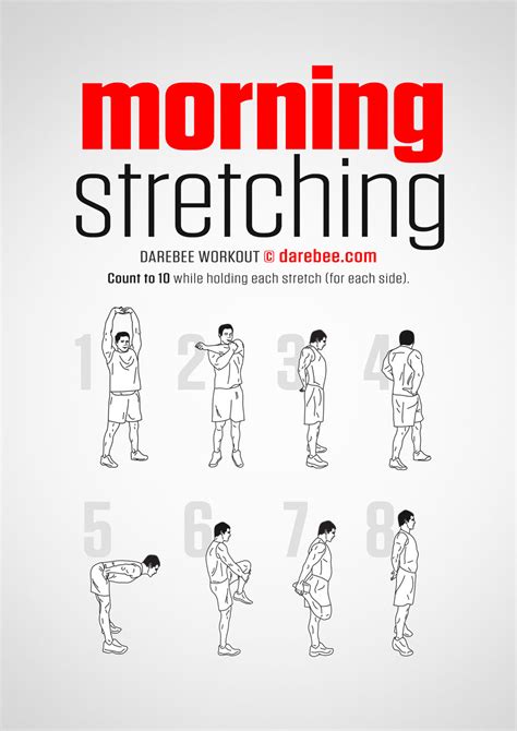 Free Printable Stretching Exercises - Printable Templates