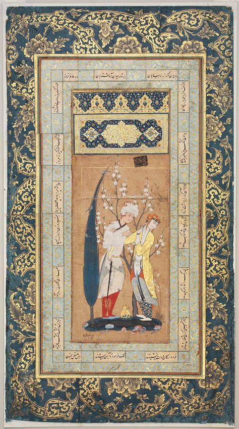 Persian Safavid Period second half of 16th century Persian Miniature, Miniature Art, Miniature ...