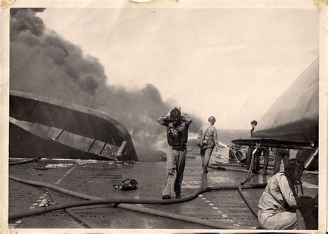 USS Princeton (CVL- 23) — Battle of Leyte Gulf, October 24, 1944 ...