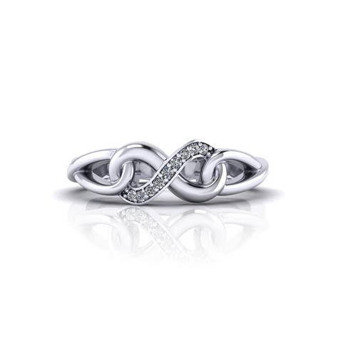 Diamond Infinity Promise Ring - Jewelry Designs