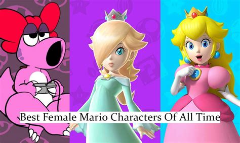 20 Best Female Mario Characters Of All Time