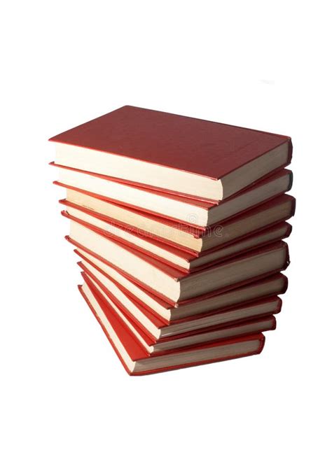 Red books stock image. Image of formation, paper, white - 5000441