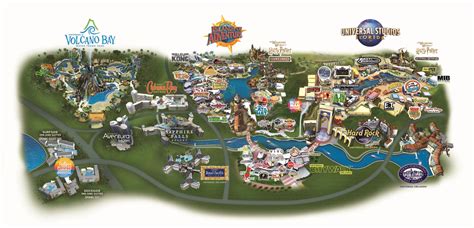 Printable Map Of Universal Studios Orlando