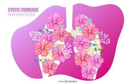 Cystic Fibrosis Awareness Vector Design - Vector Download