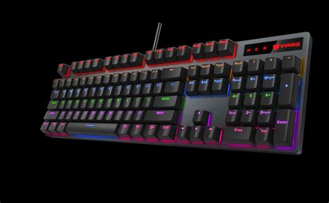 RAPOO V500L BACKLIT MECHANICAL GAMING KEYBOARD