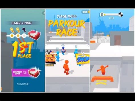 PARKOUR RACE GAMEPLAY WALKTHROUGH|NEW GAME| ANDROID 2020 - YouTube