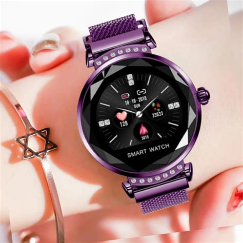 2019 New Smart Watches Bracelet Women Luxury Ladies Magnetic Mesh Band ...