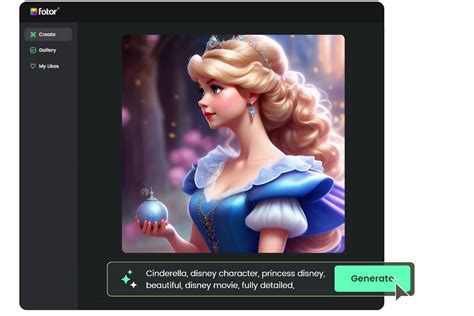 Disney Character Generator: Create Unique Disney Roles Using AI | Fotor