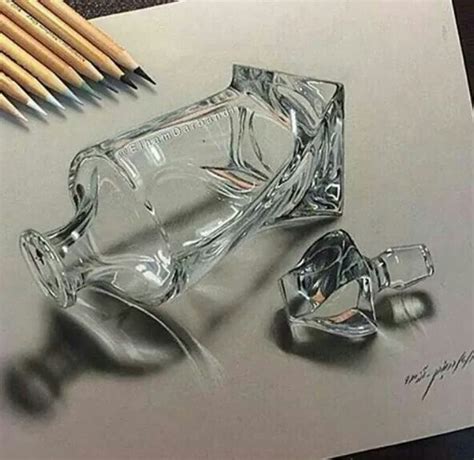 3d drawings image by Matt Buckett on Art that ROCKS | Color pencil art ...