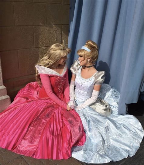 Aurora and Cinderella | Disney princess dresses, Disney dresses, Disney ...