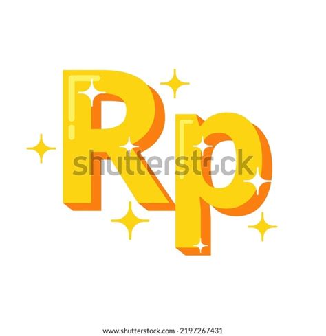 Illustration Indonesian Rupiah Symbol Business Financial Stock Vector (Royalty Free) 2197267431 ...