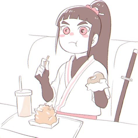 tsubaki eating - Tsubaki Kurogane Fan Art (43324543) - Fanpop