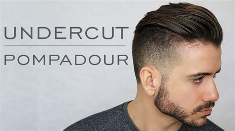 Modern Undercut Pompadour Tutorial | Men's Everyday Hairstyle 2017 ...