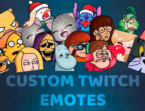 Custom Twitch Emotes / Emotes / Sub Badges / Twitch Youtube Discord ...