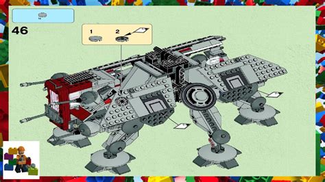 LEGO instructions - Star Wars - 75019 - AT-TE (Book 2) - YouTube