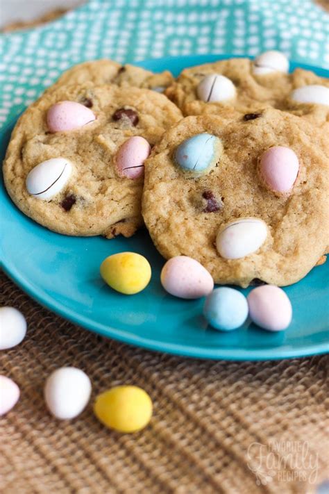 Easter Cadbury Mini Egg Cookies | Favorite Family Recipes