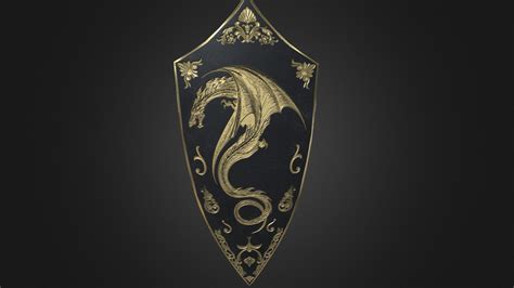 Dragon Crest Shield - Download Free 3D model by onlytheshadowdragons [052dbd2] - Sketchfab