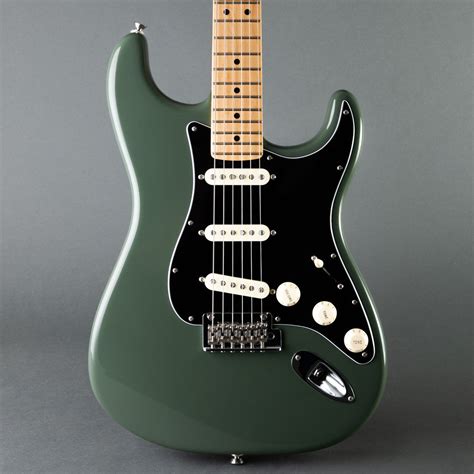 Green Fender Electric Guitars