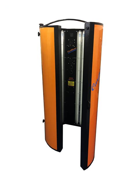 Caribbean Sunbed 26T VTU Orange - Leisure Time Sunbeds