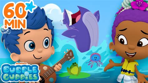 Wild Animal Rescues! 🐳 w/ Songs, Games & More | 1 Hour | Bubble Guppies - YouTube