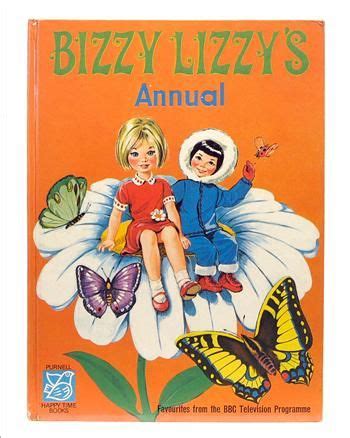 Buzzy Lizzy's Annual. Bizzy Lizzy was a British children's TV series from the 1960s. Bizzy Lizzy ...