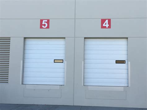 Warehouse Signs, Dock Numbers, Pallet Rack Signs, La Mirada, CA 90639