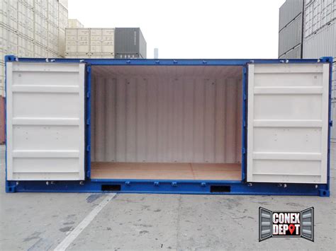 20FT Open Side New (One Trip) Shipping Container - Conex Depot