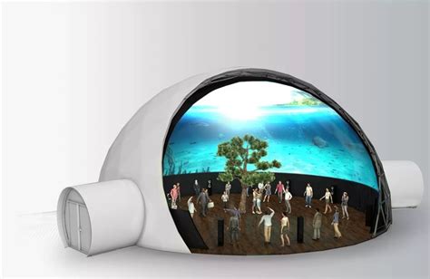 Fulldome Projection Dome 360 | Architecture design concept, Geodesic ...