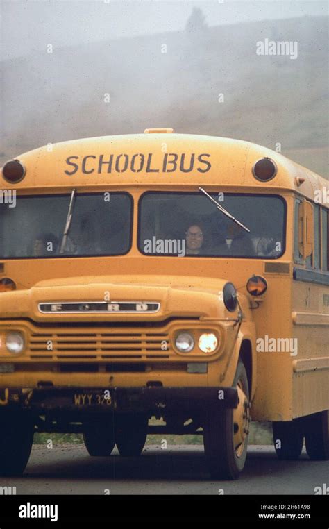 1970s school bus photo hi-res stock photography and images - Alamy