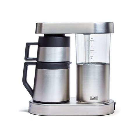 Cafetière filtre Ratio Six - inox I Coffee Friend