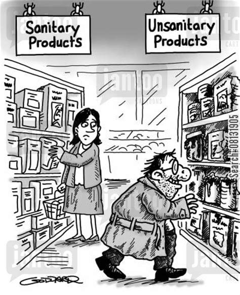 sanitary products cartoons - Humor from Jantoo Cartoons