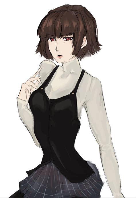 Makoto fanart by me : r/Persona5