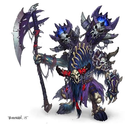 Undead Cairne Bloodhoof by birdman03 on DeviantArt