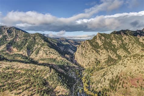 Eldorado Canyon State Park Colorado - Real Estate Photography and Video by Boulder Drone