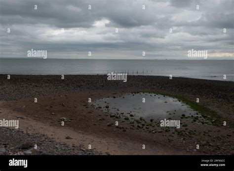 Tidal Pool, Minehead beach, Somerset, England, UK Stock Photo - Alamy